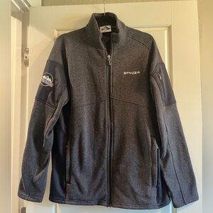 Spyder Men's Zip Up Fleece Jacket